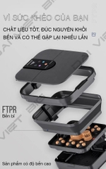 Máy ngâm chân massage Chigo, chân gấp gọn tự động làm nóng An Toàn