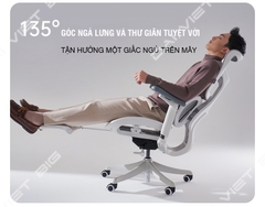 Ghế công thái học ergonomic Sihoo Doro S100 tặng kèm gác chân cao cấp, bảo hành 3 năm