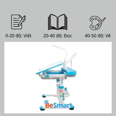 Bộ bàn ghế học sinh Besmart m81 – bé tự điều chỉnh được độ cao