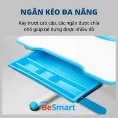 Bộ bàn ghế học sinh Besmart m81 – bé tự điều chỉnh được độ cao