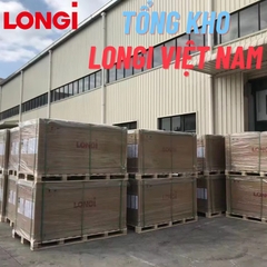 Tấm Pin mặt trời Longi 440w LOẠI A 2 mặt kính HIỆU SUẤT CAO