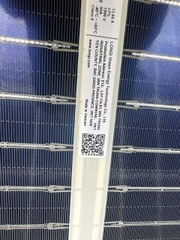 Tấm Pin mặt trời Longi 440w LOẠI A 2 mặt kính HIỆU SUẤT CAO