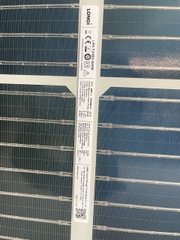 Tấm Pin mặt trời Longi 545w LOẠI A 2 mặt kính HIỆU SUẤT CAO 2025