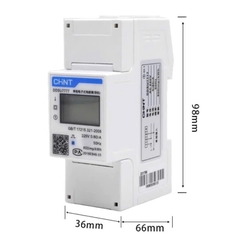 Công Tơ Điện Tử Cao Cấp ĐÃ Kiểm Định EVN 1 Pha CHINT DDSU777 5(80)A