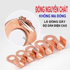 Đầu COS Đồng nguyên chất OT-100A OT-200A nối dây cỡ nhỏ cỡ lớn đủ Ampe