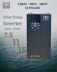 BIẾN TẦN BƠM NƯỚC NĂNG LƯỢNG MẶT TRỜI TOP POWER 7.5KW 3 PHA