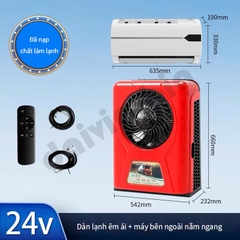 Điều hoà xe tải 24v cao cấp tiết kiệm năng lượng