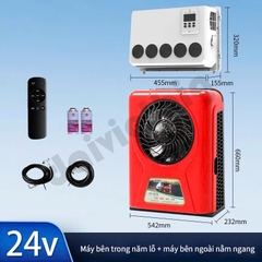 Điều hoà xe tải 24v cao cấp tiết kiệm năng lượng
