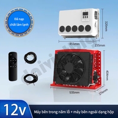 Điều hoà xe tải 12v cao cấp tiết kiệm năng lượng