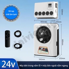 Điều hoà xe tải 24v cao cấp tiết kiệm năng lượng