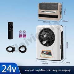 Điều hoà xe tải 24v cao cấp tiết kiệm năng lượng