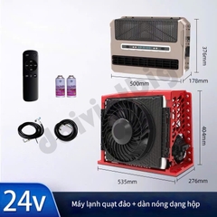 Điều hoà xe tải 24v cao cấp tiết kiệm năng lượng