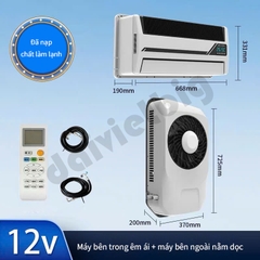 Điều hoà xe tải 12v cao cấp tiết kiệm năng lượng