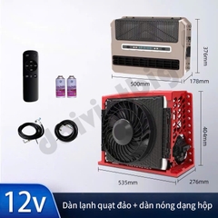 Điều hoà xe tải 12v cao cấp tiết kiệm năng lượng