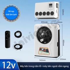 Điều hoà xe tải 12v cao cấp tiết kiệm năng lượng