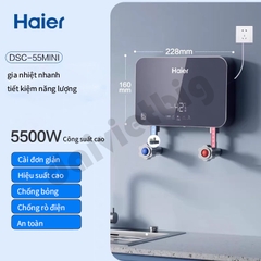 Máy nước nóng MINI HAIER đa năng cao cấp, bảo hành 6 năm.