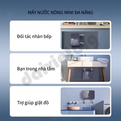 Máy nước nóng MINI HAIER đa năng cao cấp, bảo hành 6 năm.