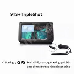 Máy dò cá GPS Lawrence Luya máy dò cá trên biển HOOK7XHOOK7TSHOOK9