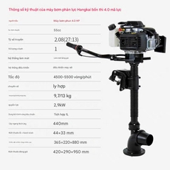 Động cơ gắn thuyền - cano Hangkai - động cơ ngoài