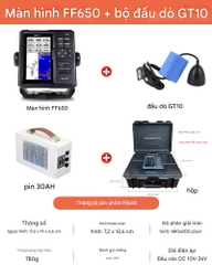 Máy dò cá Garmin 2D 7CV 650FF VIVID Sonar