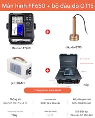 Máy dò cá Garmin 2D 7CV 650FF VIVID Sonar