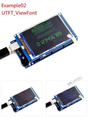 Mô-đun màn hình màu TFT LCD 3,2 inch mới độ phân giải cực cao 320X480 hỗ trợ phích cắm trực tiếp Ar Mega2560