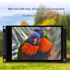 Mô-đun hiển thị màn hình cảm ứng điện dung TFT LCD cổng nối tiếp SPI 4.0 inch 320*480 hỗ trợ Arduino