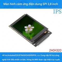 Màn hình LCD TFT 2,8 inch 3,2 inch 3,5 inch SPI cổng nối tiếp Màn hình LCD cảm ứng điện dung mô-đun hiển thị IPS
