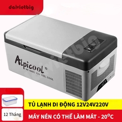 Tủ lạnh ô tô Ice Tiger 12v24v đa năng cho ô tô và gia đình, tủ đông và tủ lạnh chuyên dụng cho xe tải ô tô
