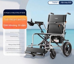Xe lăn điện Haier – Pin axit chì 12Ah