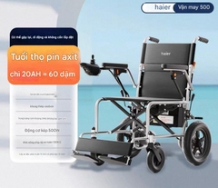 Xe lăn điện Haier – Pin axit chì 12Ah