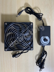 Quạt Tản Nhiệt Vuông 12x12cm Kèm Bộ Điều Tốc