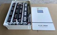 Pin Lithium ECOHOME | 51.2V - 314AH - 16KWH | Bảo Hành 5 năm