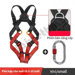 Dây an toàn leo núi ngoài trời cho trẻ em Xinda, dây an toàn toàn thân, dây bảo vệ an toàn