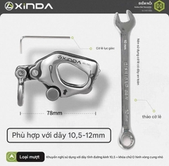 Thiết bị Xinda Beidouxing Descender là dụng cụ chuyên nghiệp dùng trong leo núi, làm việc trên cao, cứu hộ