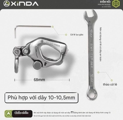 Thiết bị Xinda Beidouxing Descender là dụng cụ chuyên nghiệp dùng trong leo núi, làm việc trên cao, cứu hộ