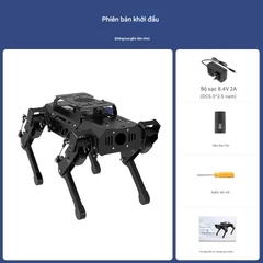 Chó Robot Huaner ROS Raspberry Pi Chó cơ khí bốn chân AI Vision Mô hình lớn Bionic Lập trình SLAM Lập bản đồ