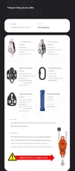 Bộ Ròng rọc Nâng Đa Năng Tự Khóa Ngoài trời XINDA (XINDA Outdoor Equipment).