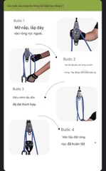 Bộ Ròng rọc Nâng Đa Năng Tự Khóa Ngoài trời XINDA (XINDA Outdoor Equipment).