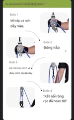 Bộ Ròng rọc Nâng Đa Năng Tự Khóa Ngoài trời XINDA (XINDA Outdoor Equipment).