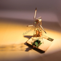 ĐÈN BÀN CỐI XOAY GIÓ DIY – TRANG TRÍ BÀN LÀM VIỆC ĐỘC ĐÁO