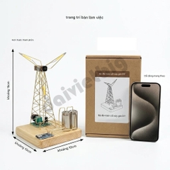 ĐÈN BÀN CỐI XOAY GIÓ DIY – TRANG TRÍ BÀN LÀM VIỆC ĐỘC ĐÁO