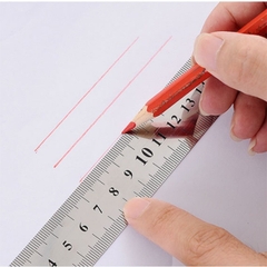 Thước lá inox 30cm không gỉ