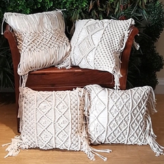 1kg Dây thừng se macrame màu kem 100% cottton 3 xoắn hàng đẹp loại 1