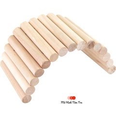 Thanh gỗ thông tròn dài 30cm (phi 8,10,12, 20, 25, 30mm) làm macrame