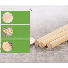 10 Que tre tròn 5mm dài 80cm làm kẹo bông gòn