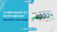 Các Công Nghệ Lọc Nước Hiện Nay – So Sánh & Nên Chọn Loại Nào?