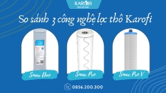 3 Công nghệ Lõi Lọc Thô: Smax Duo & Smax Pro & Smax Pro V