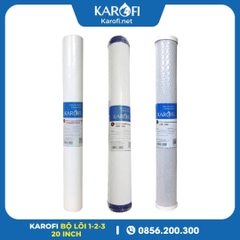 Bộ Lõi Lọc Thô 123 Bán Công Nghiệp Karofi
