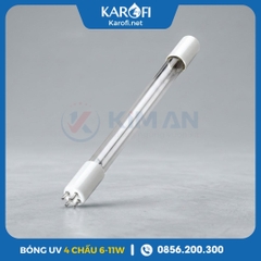 Bóng UV 4 Chấu 6-11W Cho Máy Lọc Nước